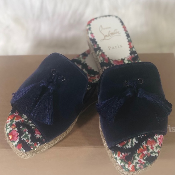 NIB Christian Louboutin Demi Fiori Flats - Picture 5 of 8